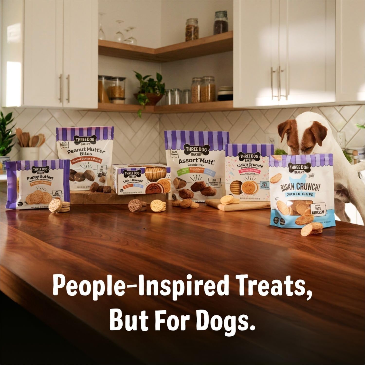 Snack protéiné Bark'N Crunch! Chips de poulet sans céréales pour chiens