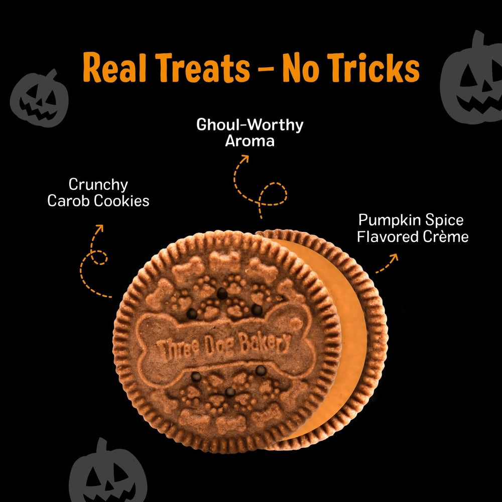 Three Dog Bakery Howl-O-Ween arôme naturel sans artificiels pour chiens sensibles