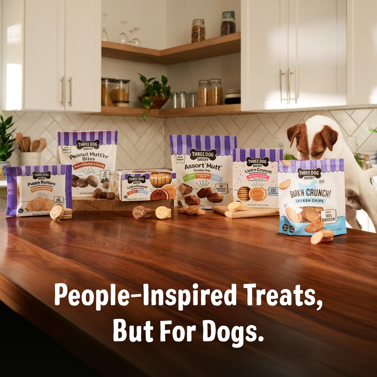 Three Dog Bakery partage quotidien entre vous et votre chien