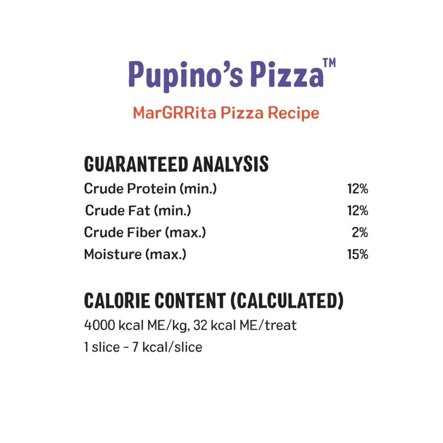 Three Dog Bakery Pupino’s Pizza Cookies ingrédients naturels rassurent sur la qualité.