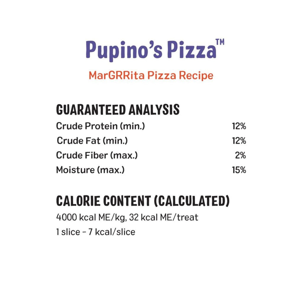 Three Dog Bakery Pupino’s Pizza Cookies ingrédients naturels rassurent sur la qualité.