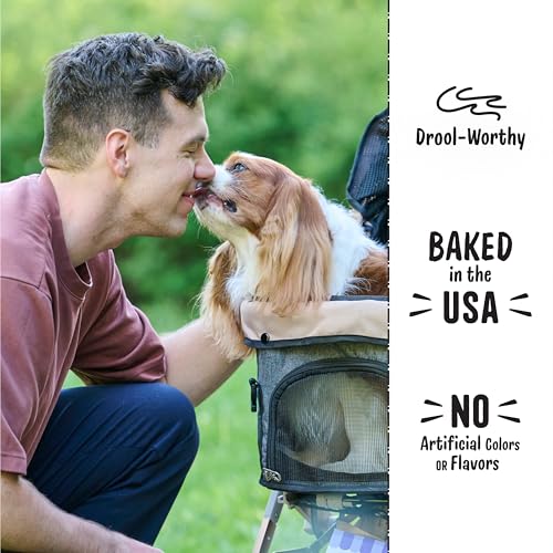Three Dog Bakery Velours Rouge Lick’n Crunch – fabrication etats-unis, friandise sûre et pratique
