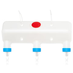 Threlaco distributeur-lait-petit-animal vue avant, alimentation pratique pour jeunes animaux.