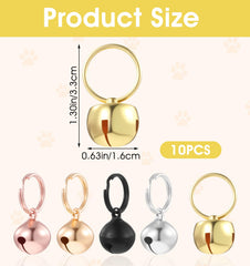 Clochette Thrymme argent pour collier chien, durabilité et son clair.