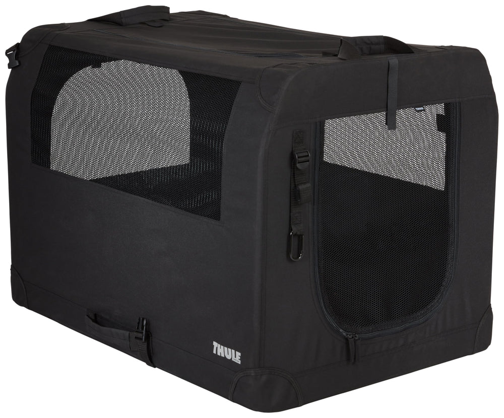 Thule chenil pliable avec porte avant en mesh pour chien jusqu'à 34 kg