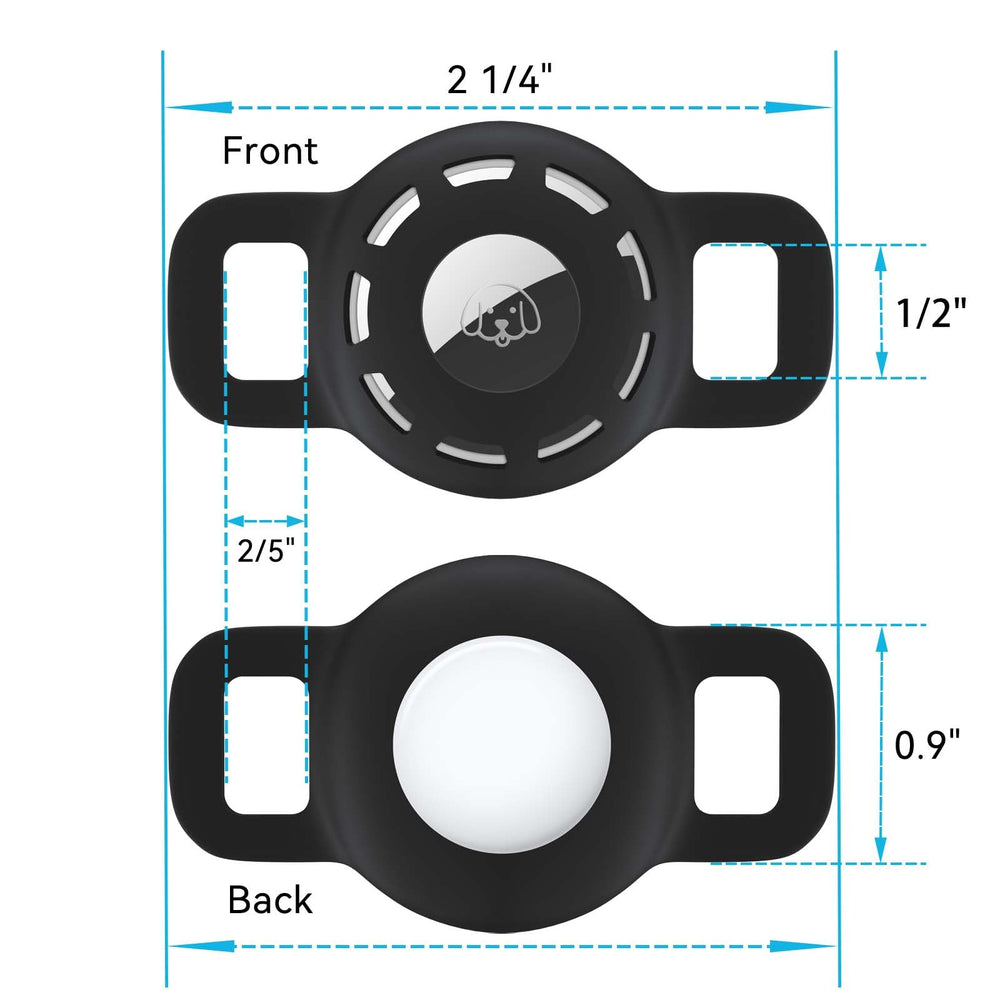 THXSBUDDY: protecteur AirTag collier chat, protection contre chocs