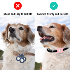 THXSBUDDY silicone doux etui AirTag résistant aux rayures.