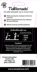 Tick Tornado pour chat, outil-retrait-tique pratique