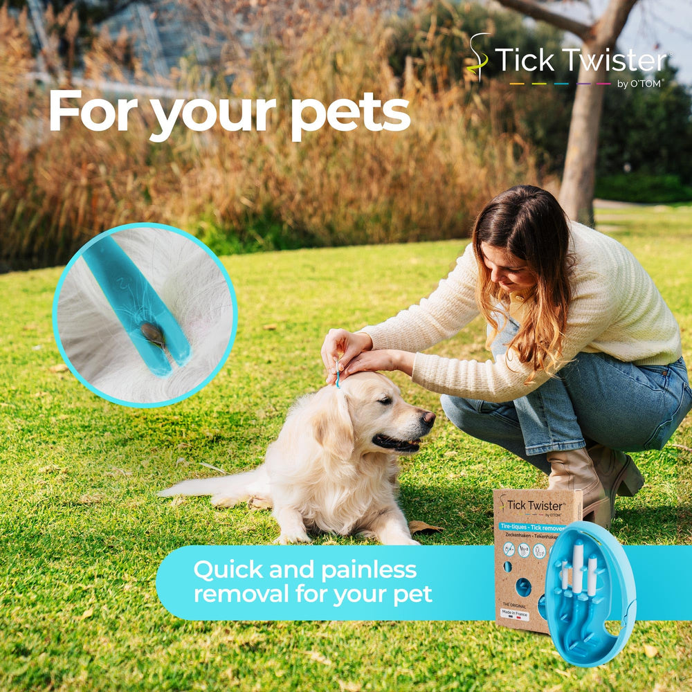 Tick Twister: design compact facilitant le déplacement et le rangement.