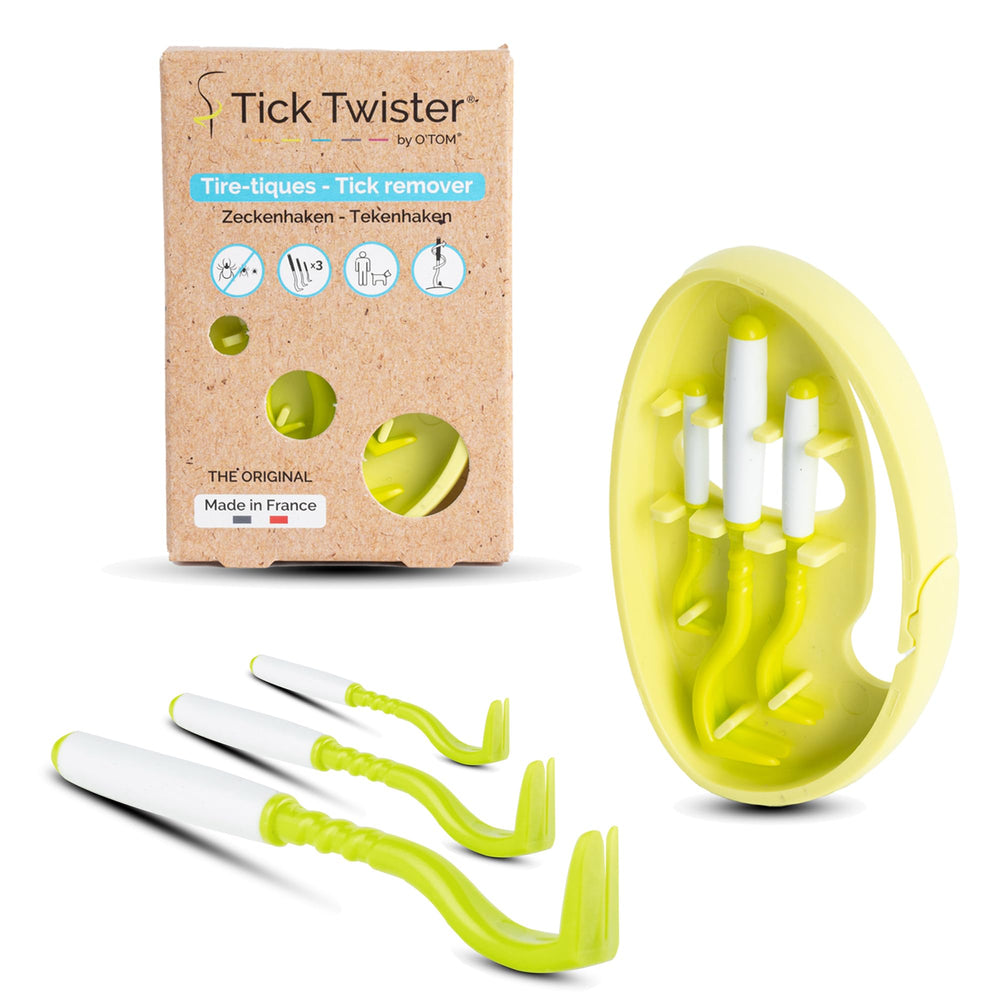 Tick Twister: outil tique chien, retrait sûr et rapide.