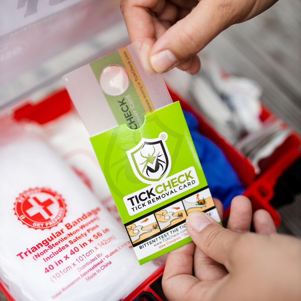 TickCheck kit d’identification et échantillon de test Lyme inclus
