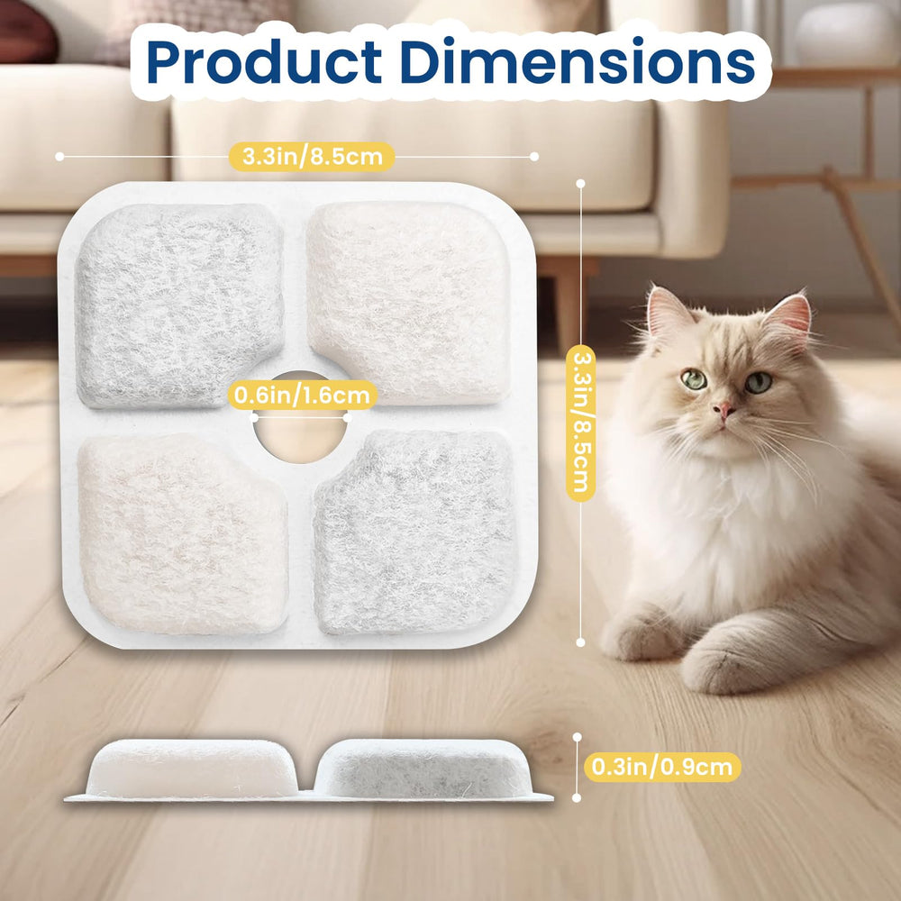 Rinçage préalable sur le filtre TidiRob avant utilisation.