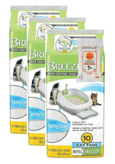Paquets remplissage Tidy Cat Breeze Printemps avec Aurora Pet, installation rapide et odeurs maîtrisées.