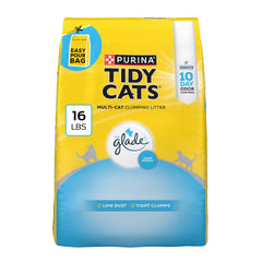 Purina Tidy Cats Glade Clear Springs, versement facile pour un remplissage rapide.