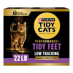 Purina Tidy Cats Performance Plus Tidy Feet, emballage 22 lb pratique pour foyers multi-chats