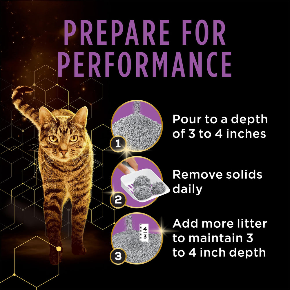 Purina Tidy Cats Performance Plus Tidy Feet, faible traînée, moins de traces sur le sol.