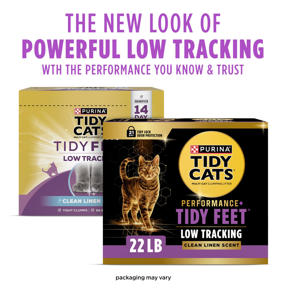 Purina Tidy Cats Performance Plus Tidy Feet: grains spéciaux limitant la traînée hors bac