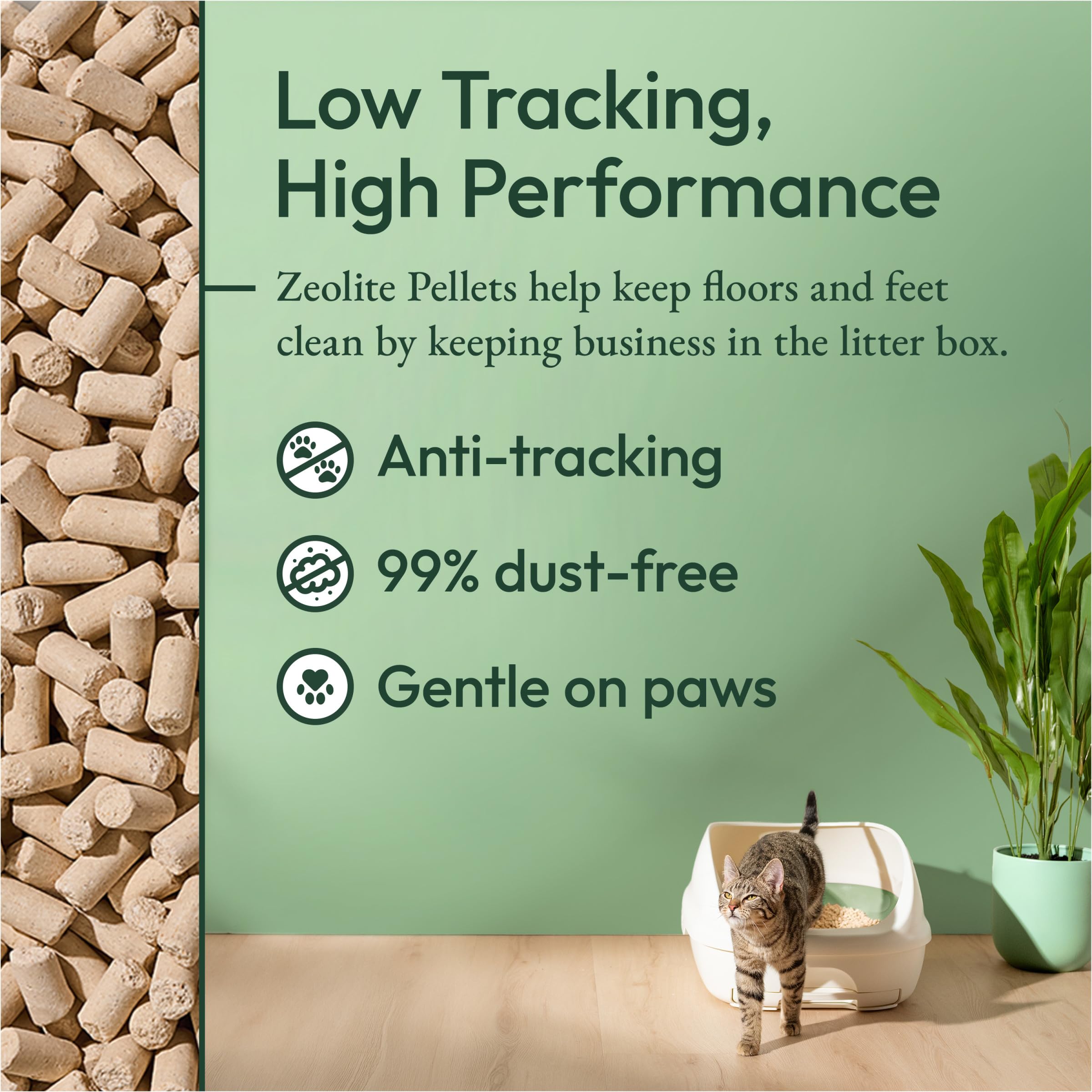 Purina Tidy Cats Breeze : pellets conçus pour durer jusqu'à 30 jours.