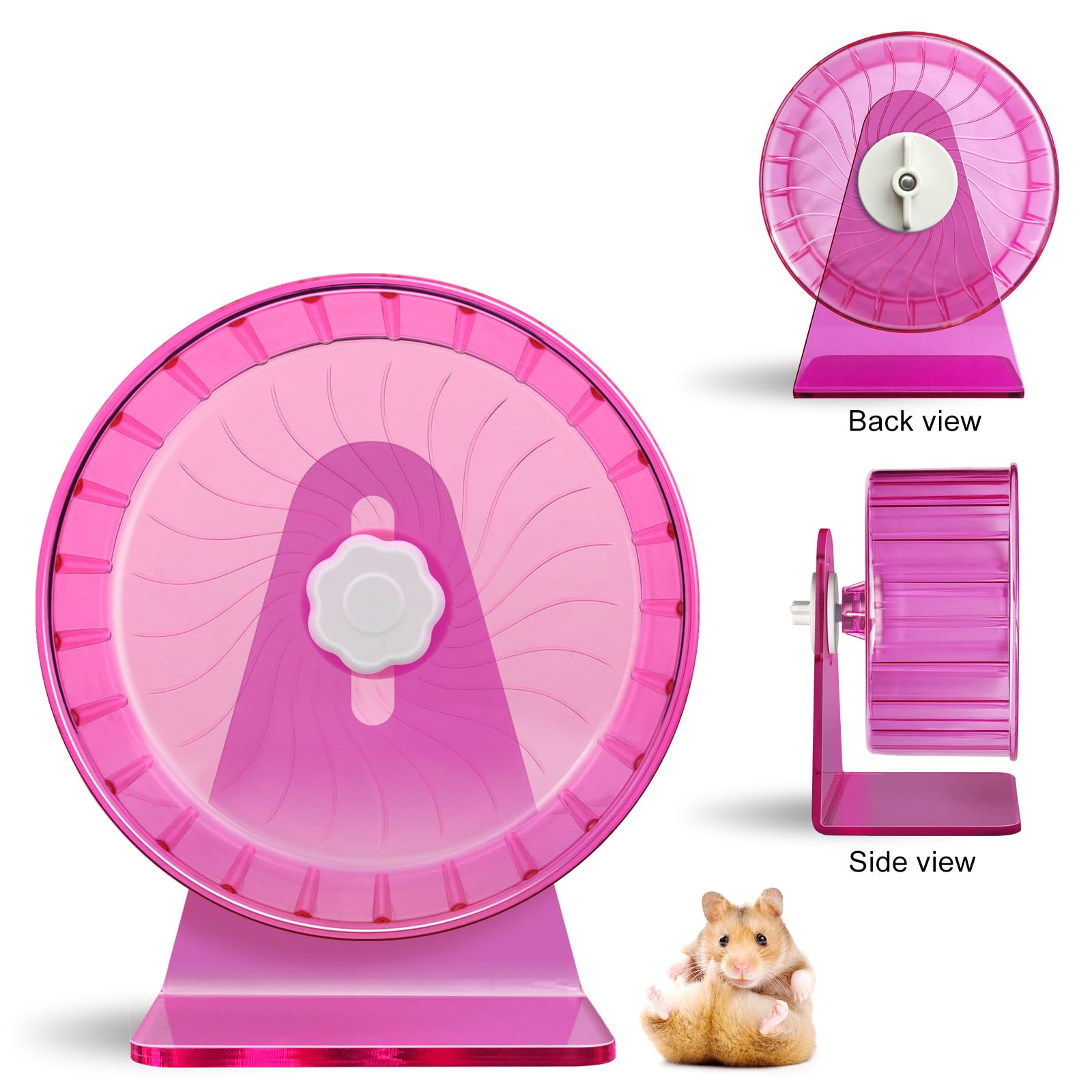 TieLishor roue hamster nocturne: sessions d'exercice en douceur.