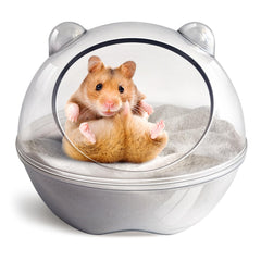 TieLishor Hamster Bain de sable — espace ludique et apaisant.