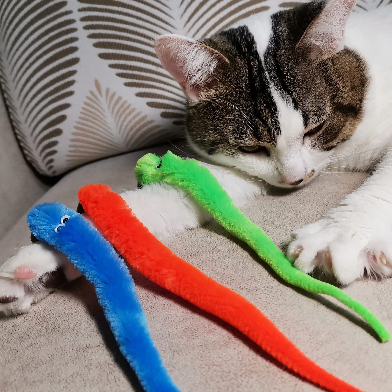 TIENAILING recharges pour baguette interactive – divertissement en intérieur pour chats.