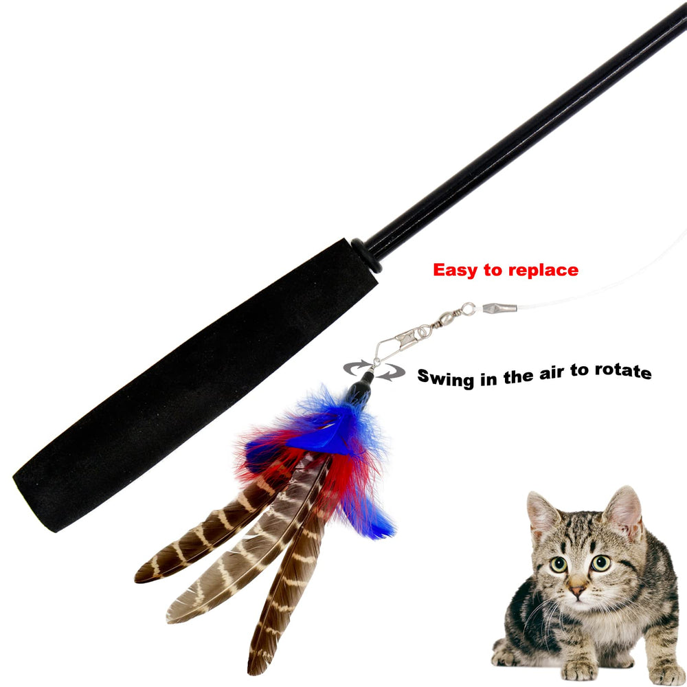 TIENAILING plume de remplacement pour baguette, fixation facile