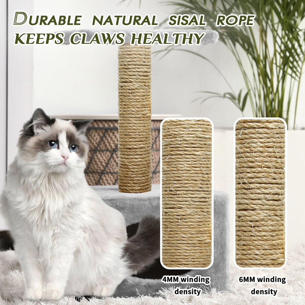 Corde sisal TienYow 4 mm pour fabriquer un jouet pour chat et un espace de jeu