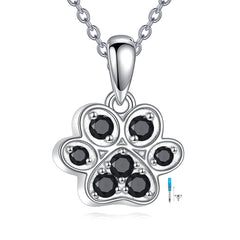 TIGER RIDER collier-urne-patte, argent 925, port quotidien discret des cendres.