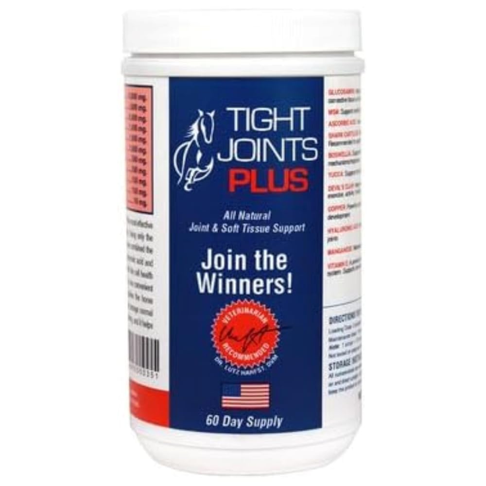 Tight Joints Plus, bouteille, soutien des articulations du cheval et facilité d'utilisation