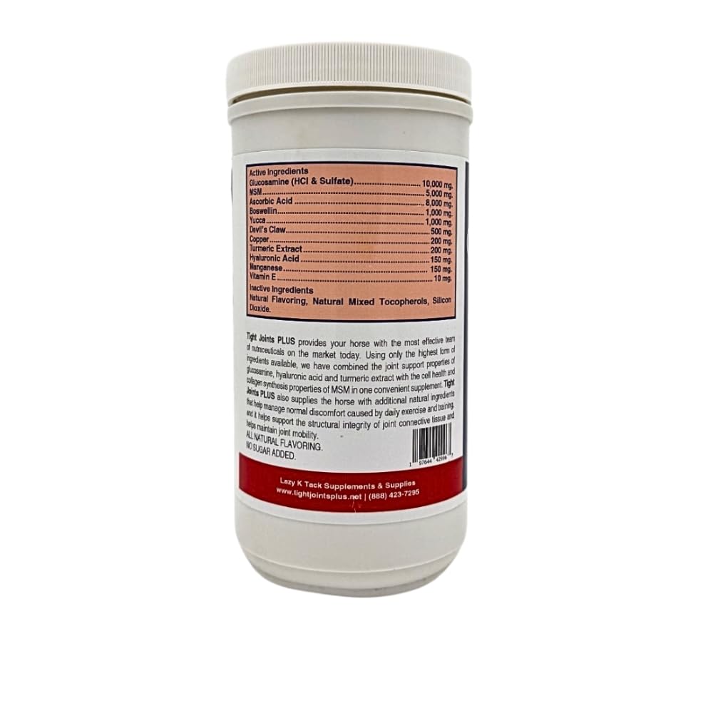 Tight Joints Plus, liste-ingredients, ingredients clés pour le confort des articulations
