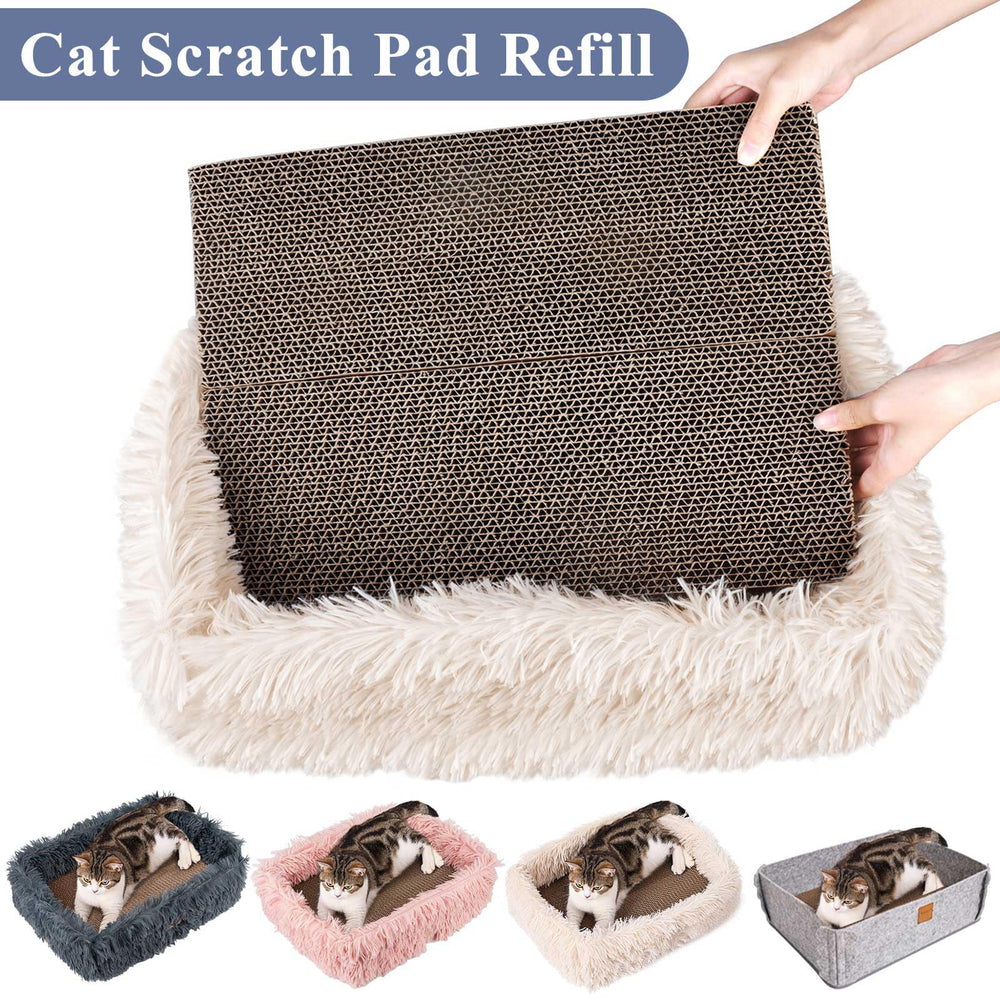 TIGOADT recharge-grattoir-carton chat installation facile