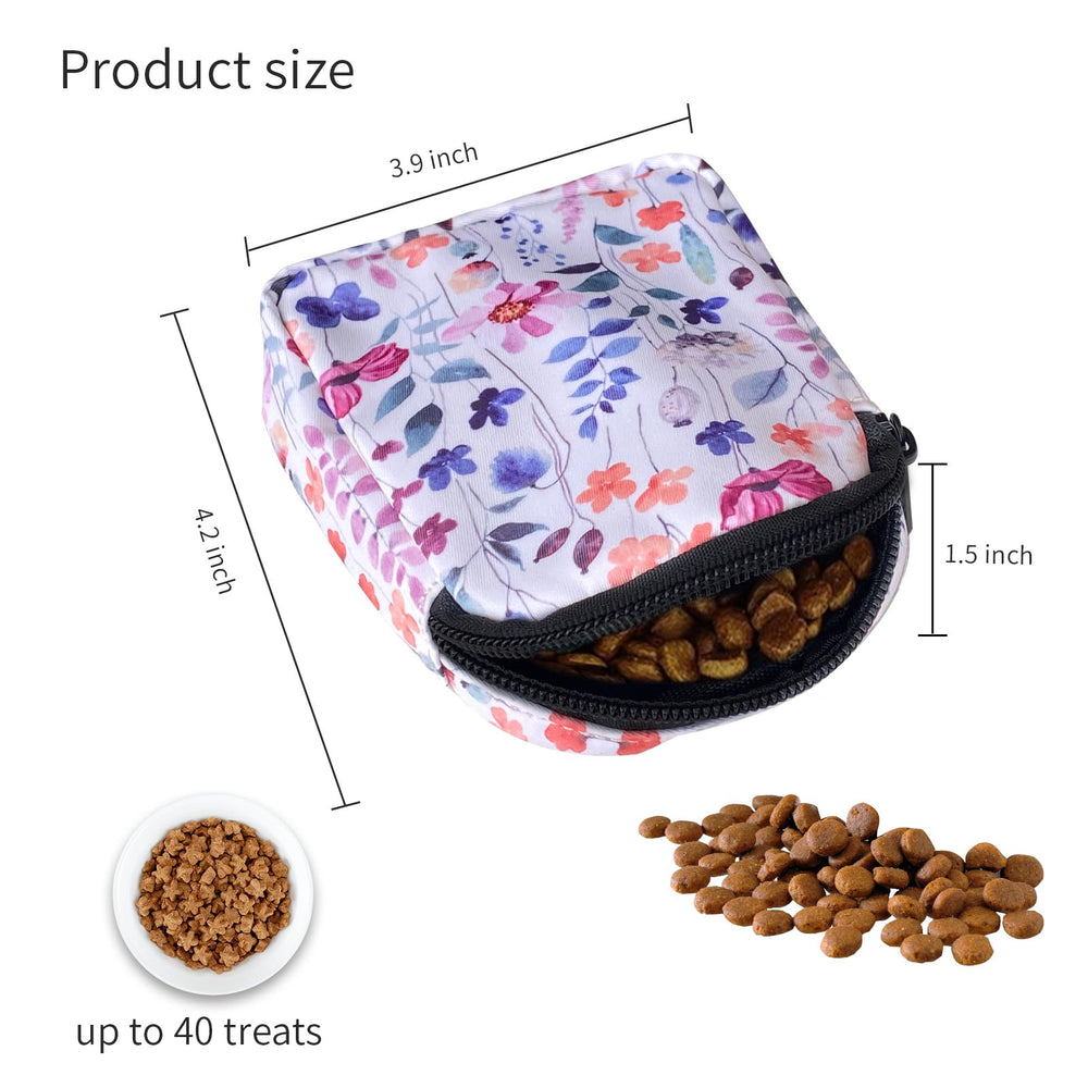 Poche TIHGJHY portable avec motif fleur blanche pour récompenser en déplacement.