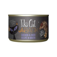 TIKI CAT After Dark boîte poulet et canard, saveur riche et protéines élevées pour chats adultes