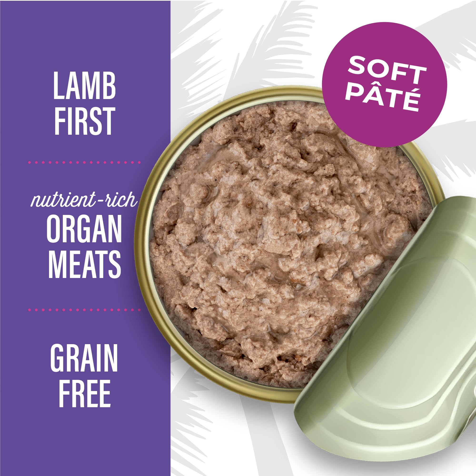 Tiki Cat After Dark Pâté sans additifs artificiels, respecter les préférences alimentaires.