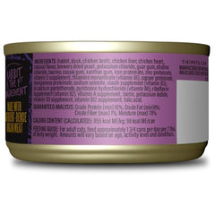 Tiki Cat After Dark Pâté sans céréales et sans additifs artificiels.
