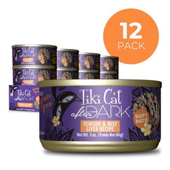 Texture crèmeuse de Tiki Cat After Dark qui attire les chats gourmands.
