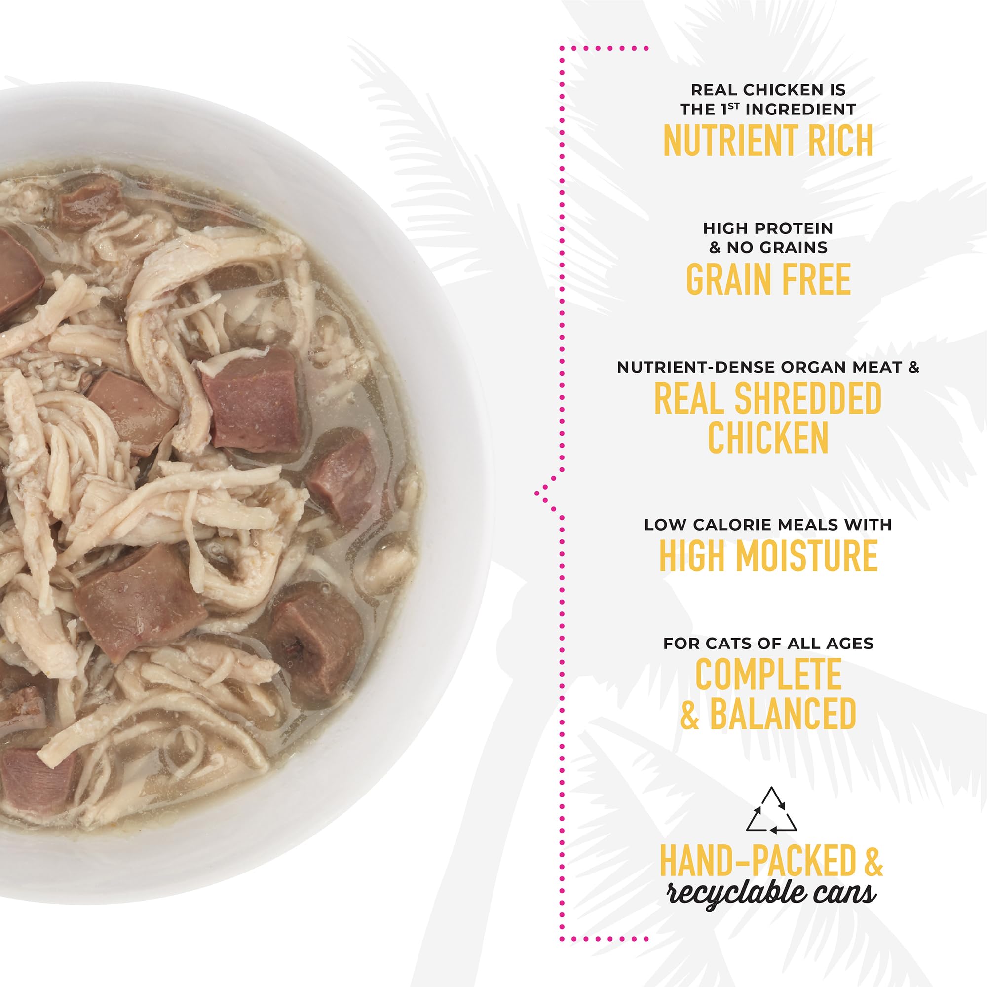 Tiki Cat After Dark: conserve pratique de 2,8 oz, portion idéale pour chat adulte.