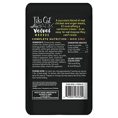 Tiki Cat After Dark Velvet Mousse coeur, protéines et saveur.