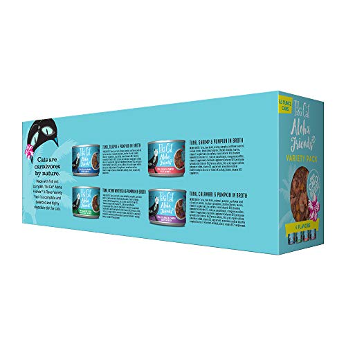 Tiki Cat Aloha Friends, variété de 4 saveurs pour votre chat.