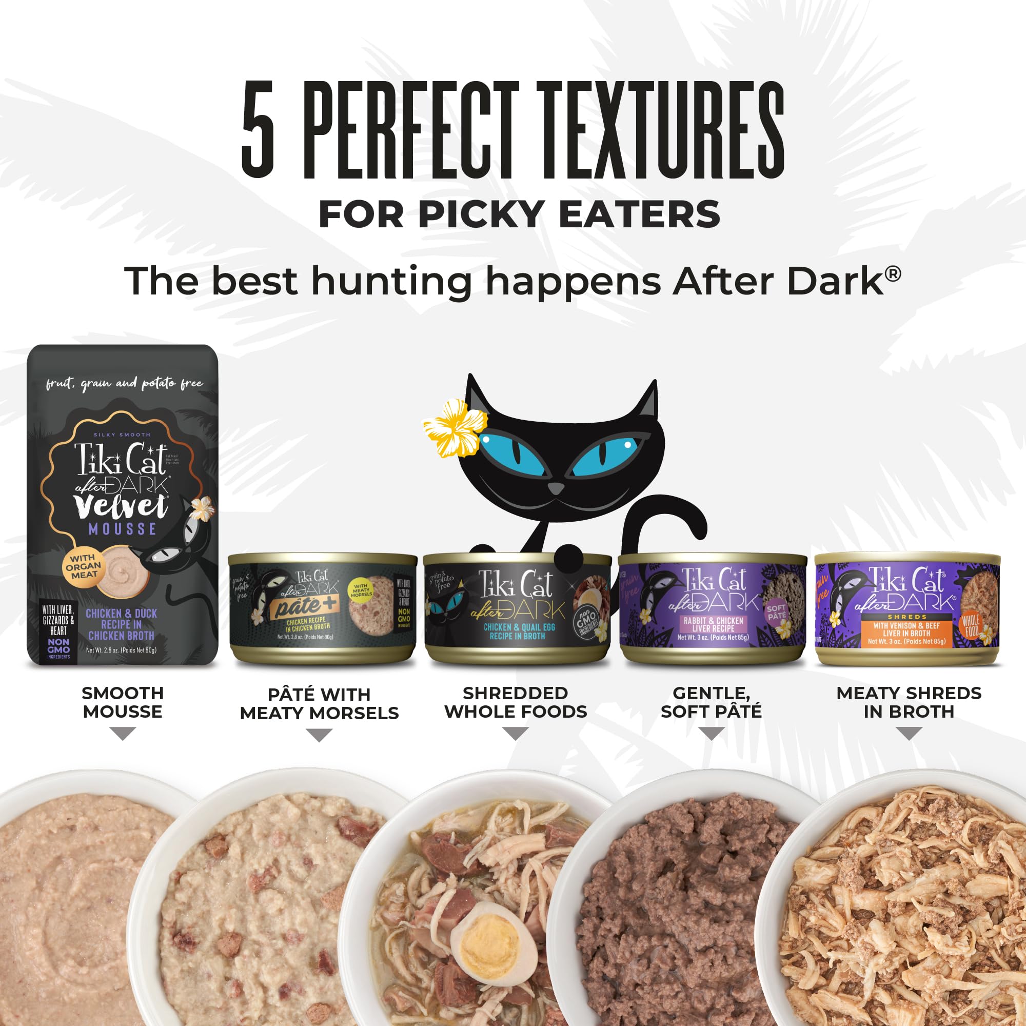 Tiki Cat Après la Nuit – morceaux humides pour varier l'alimentation.