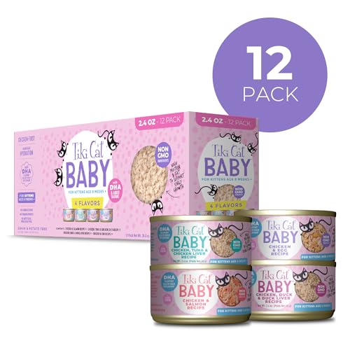 Tiki Cat Baby – assortiment de recettes variées pour varier les repas