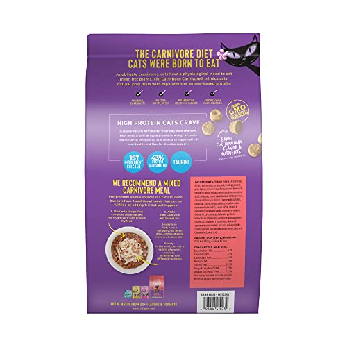 Morceaux de hareng et saumon dans Tiki Cat Born Carnivore.