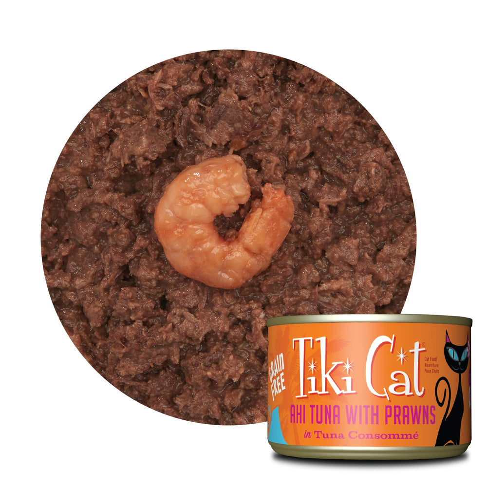 Tiki Cat Grill: nourriture humide adaptée à tous les âges des chats.