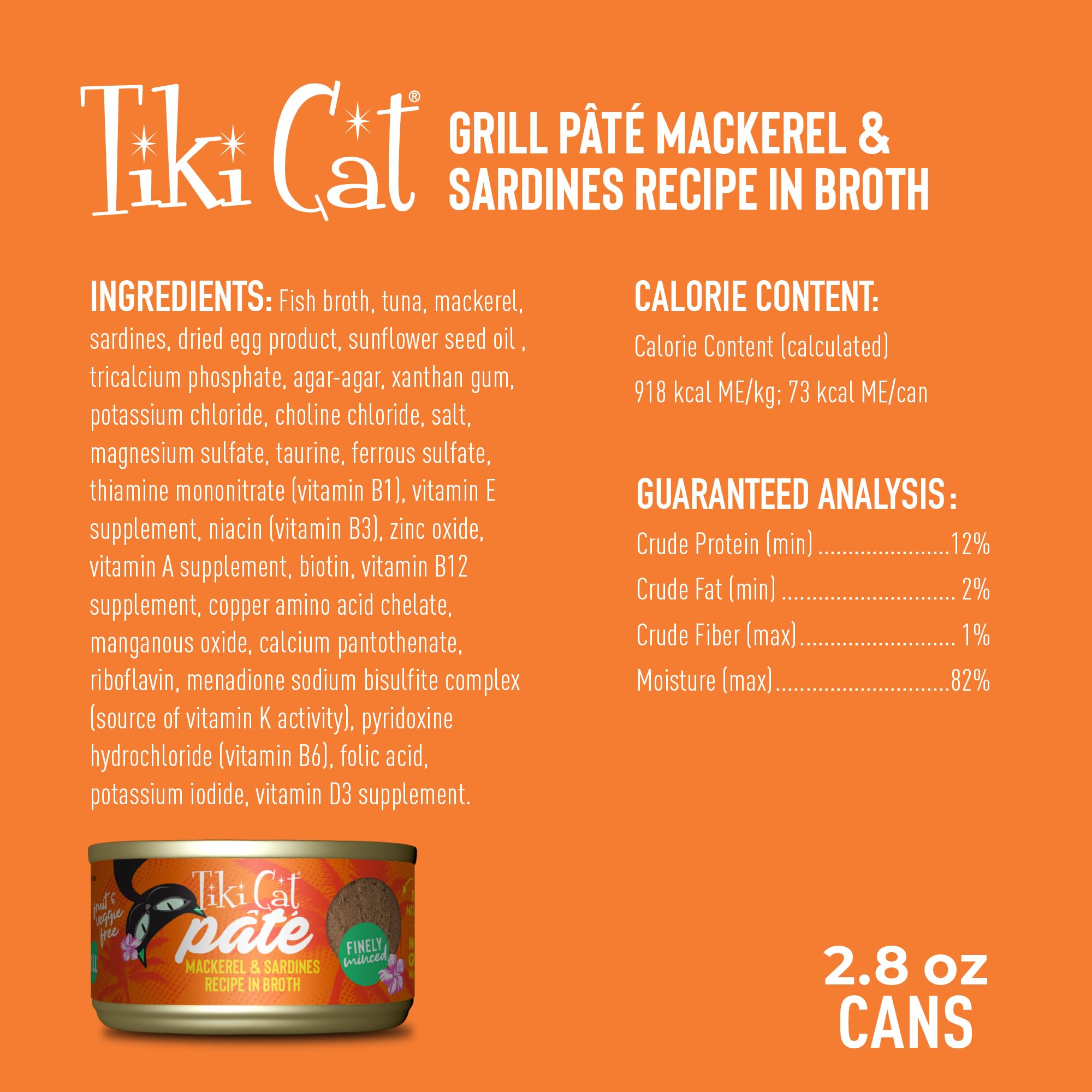 Bouillon hydratant du pâté Tiki Cat Grill pour une hydratation naturelle.