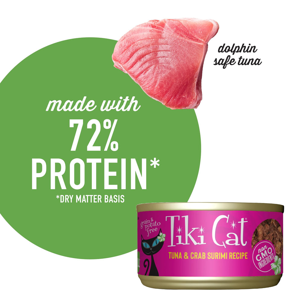 Tiki Cat Grill – protéines élevées grâce au poisson et fruits de mer