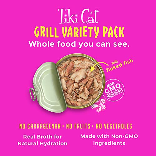 Tiki Cat Grill: sans céréales, repas humide et léger.