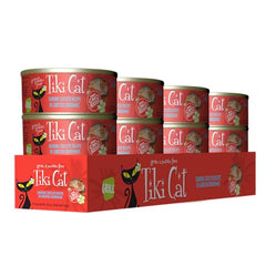 Tiki Cat Grill sardines pavés, consommé riche en saveur marine et protéines savoureuses.