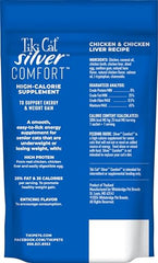 Tiki Cat Silver Comfort Mousse au poulet, goût savoureux pour chats seniors