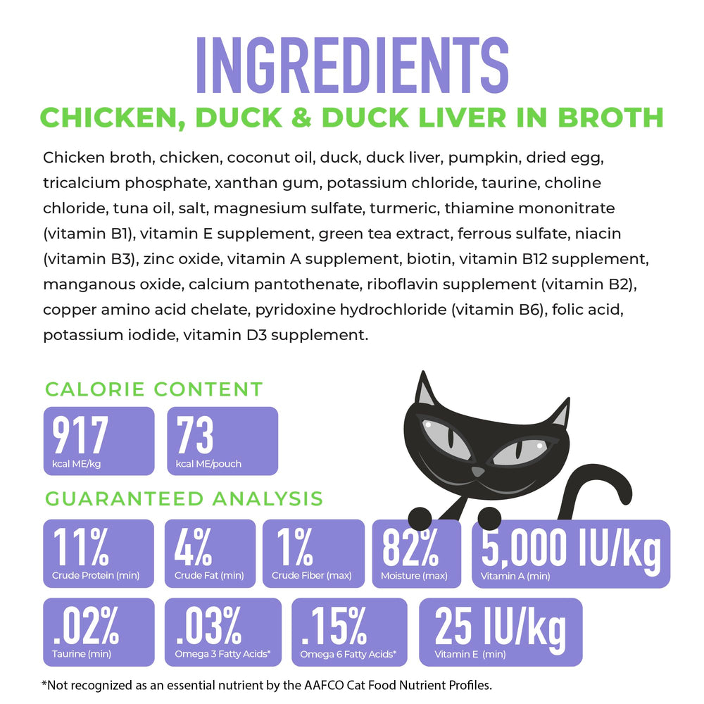 Ingrédients de haute qualité et sans GMO dans Tiki Cat Silver Mousse pour chat