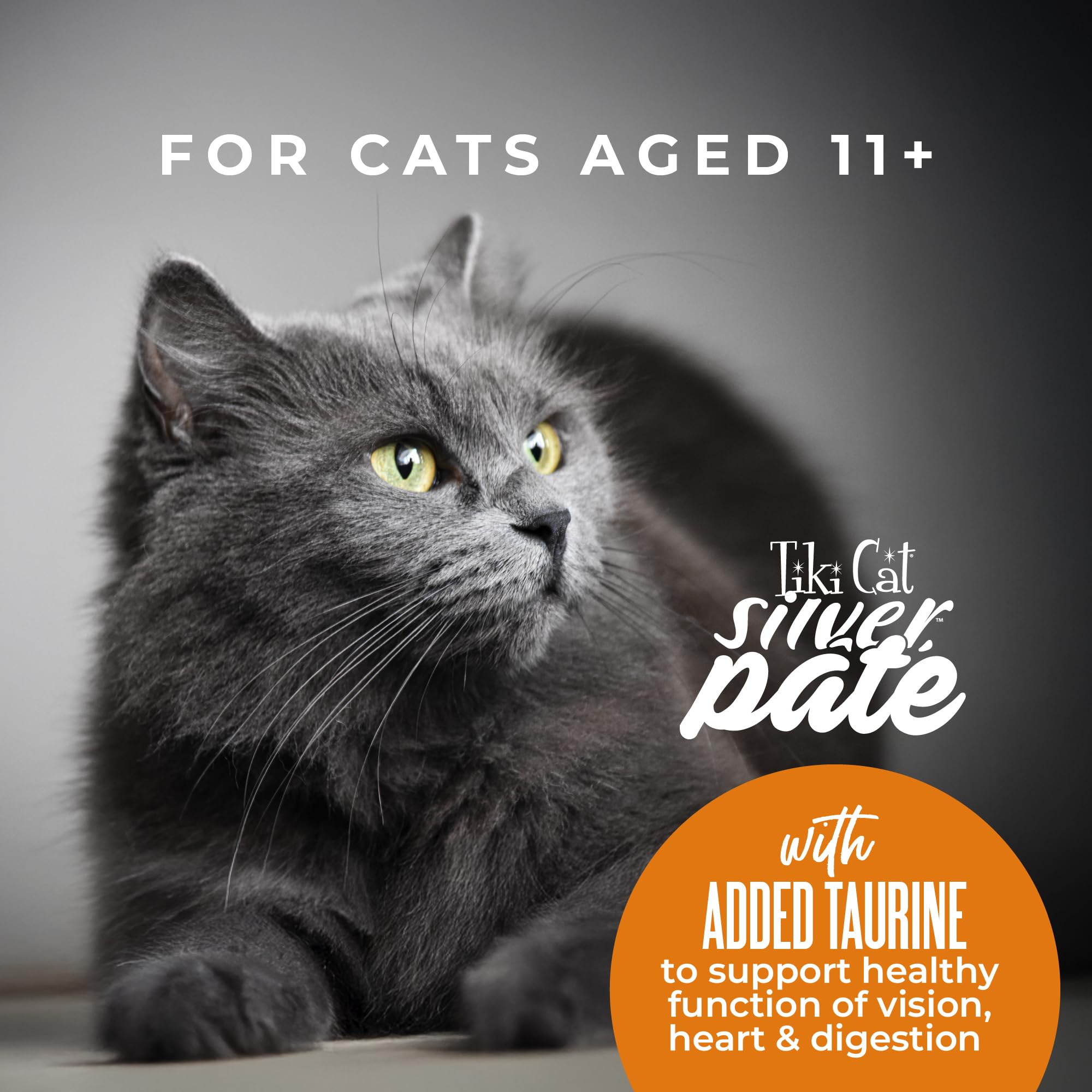 Soutien potentiel du système immunitaire avec Tiki Cat Silver Pate